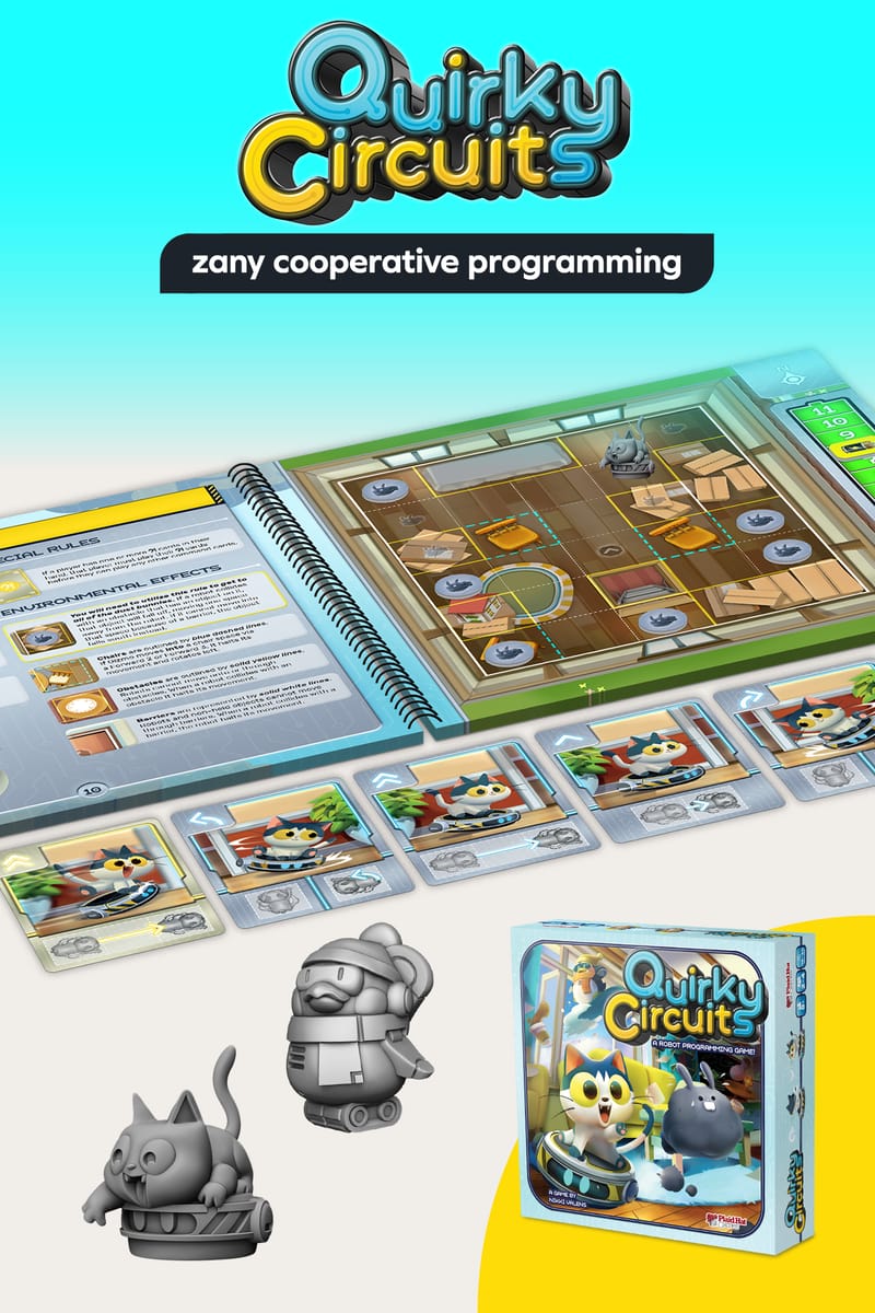 Quirky Circuits: Penny and Gizmo's Snow Day