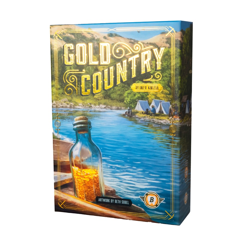 Gold Country board game by Reiner Knizia
