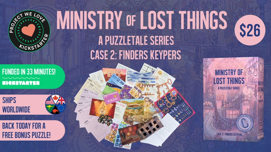 Ministry of Lost Things Case 2: Finders Keypers